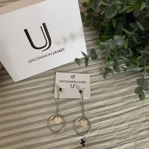 NWT Uncommon James Hypnotize Silver Earrings